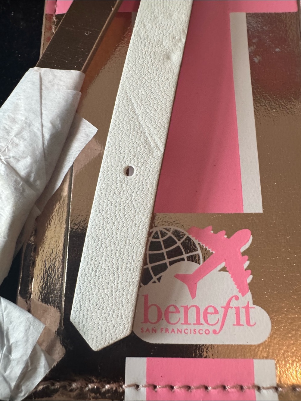 Benefit San Francisco2020 travel luggage tag new in packaging